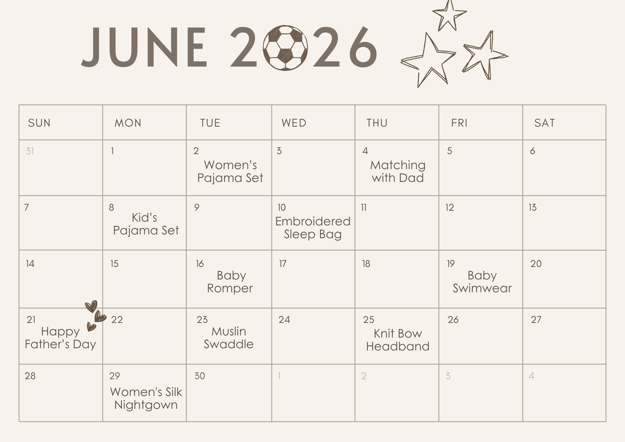 This June 2026: New Arrivals for Dad, Summer & Little Moments