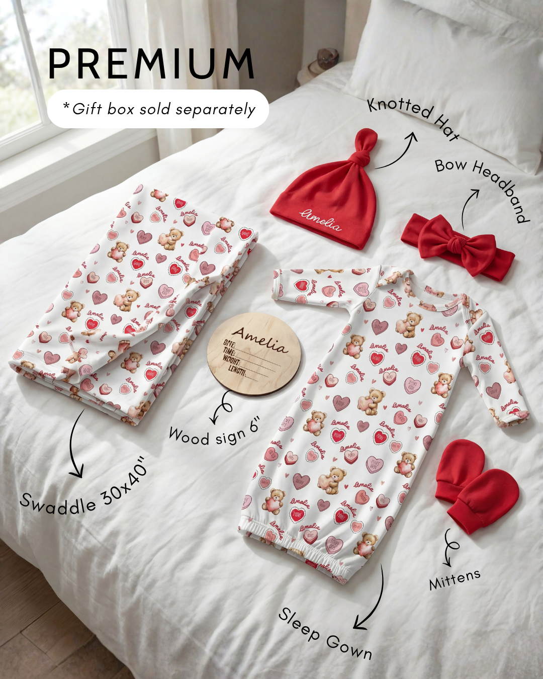 The Ultimate Gift Set in Red Sweet Heart