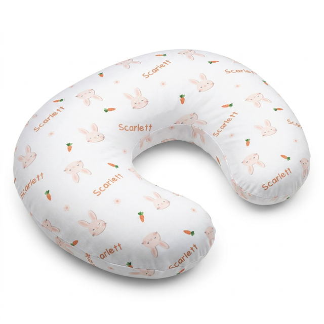 Personalized Nursing Pillow Cover in Tiny