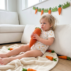 Personalized Bodysuit in Carrot