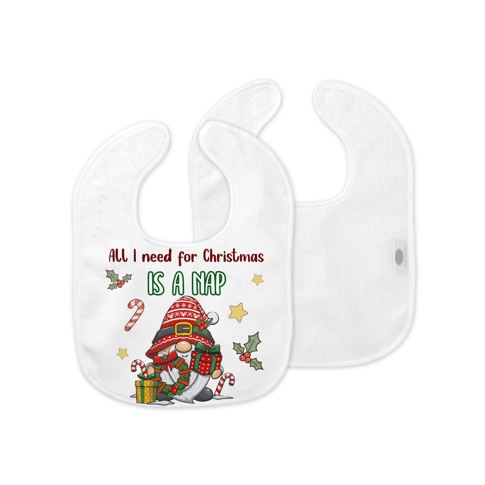 Graphic Bib in All I need for Xmas