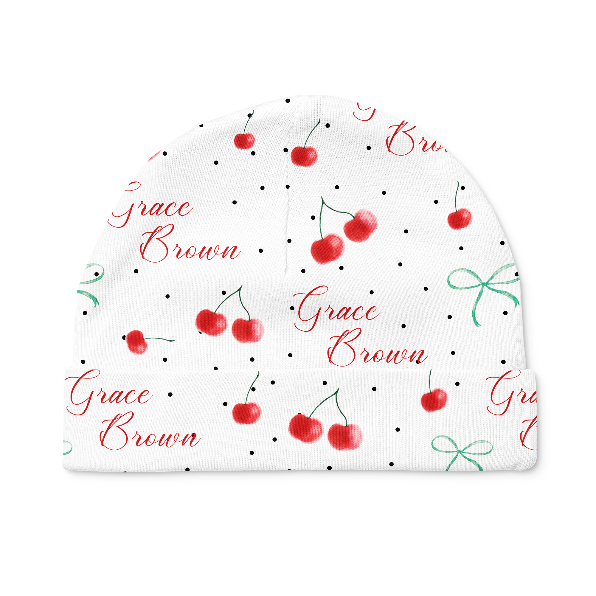 Personalized Beanie in Cherished Baby