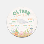 Birth Stats Sign in Sea Animals