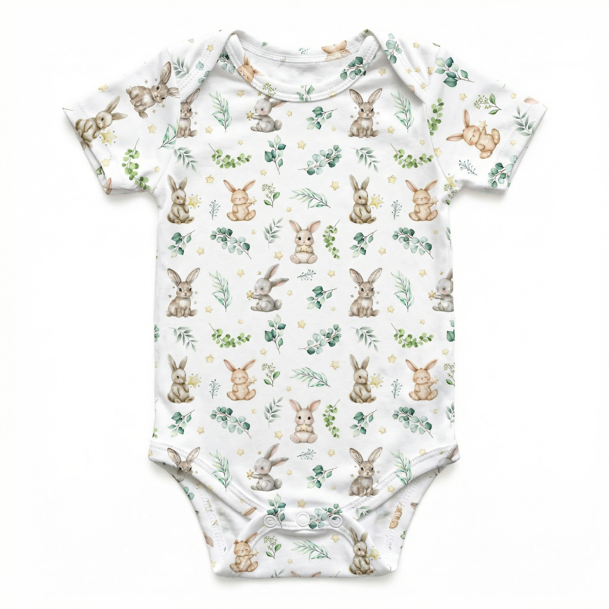 Bodysuit in Bunny Garden