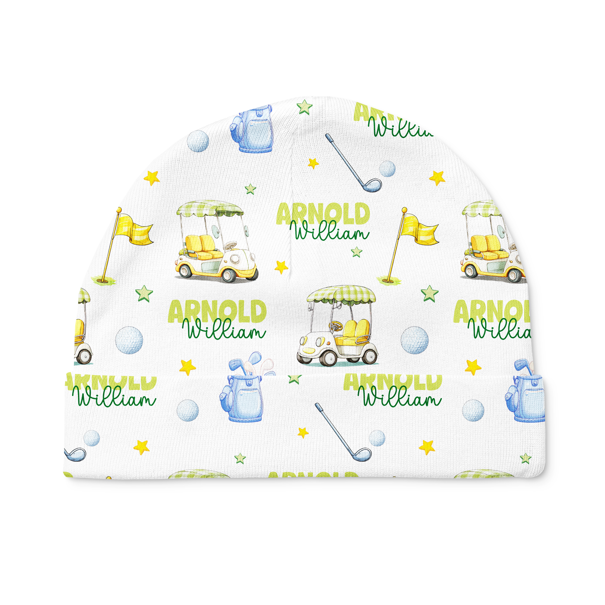 Personalized Beanie in Country Club Cuties