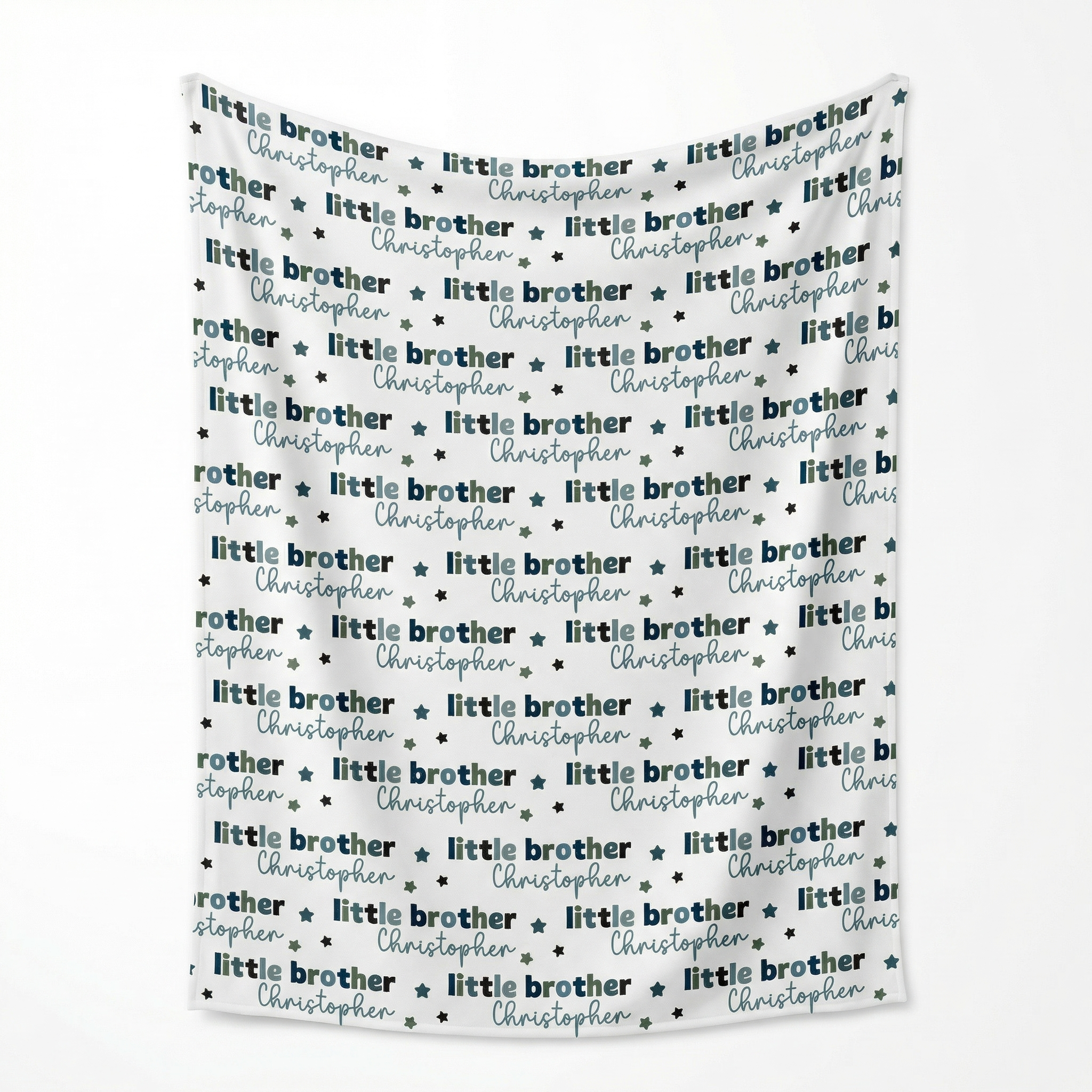 Personalized Swaddle in Little Brother