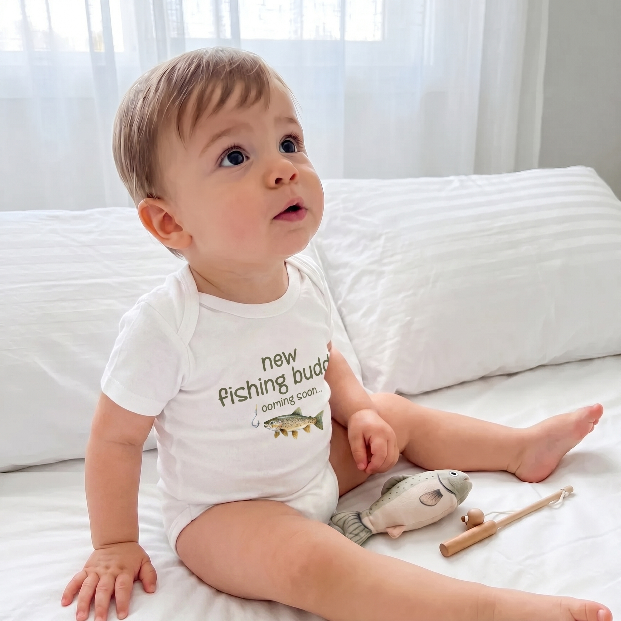New Fishing Buddy Graphic Bodysuit