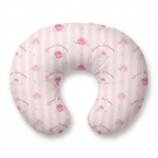 Personalized Nursing Pillow Cover in Rosy