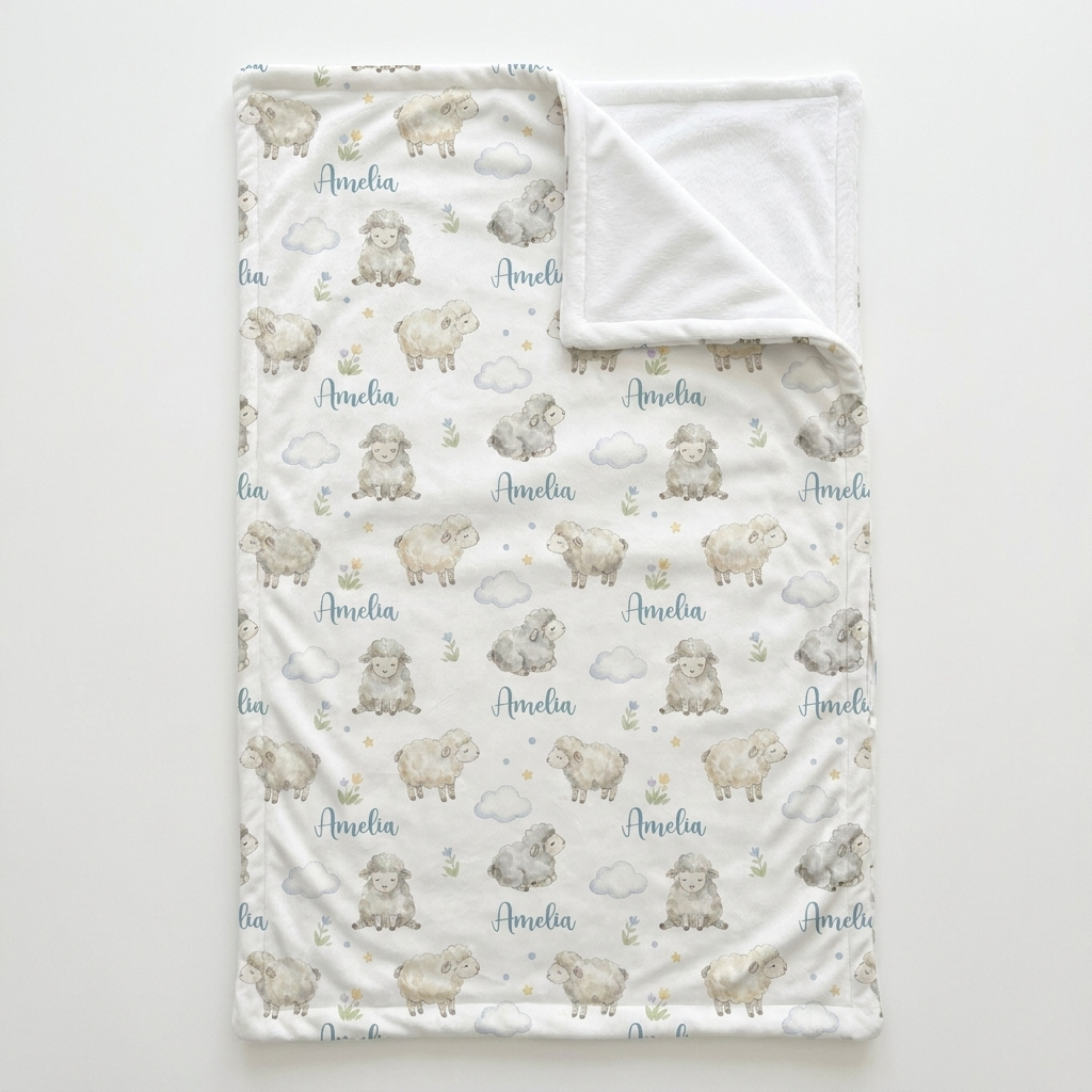 Personalized Sleeping Bag in Lamb