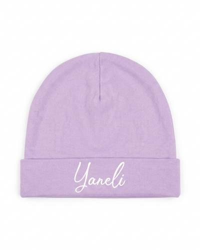 Personalized Beanie in Lavender