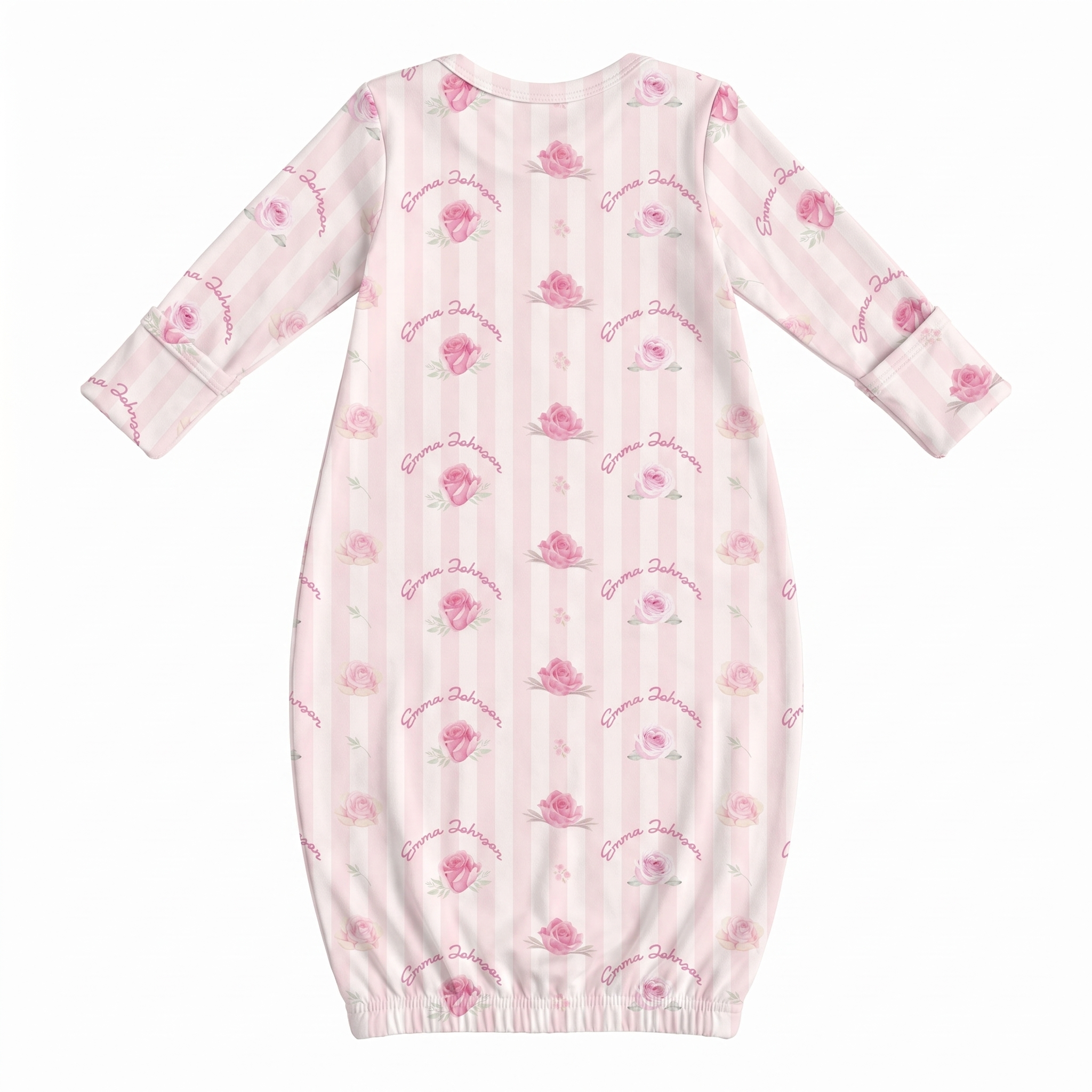Personalized Sleep Gown in Rosy