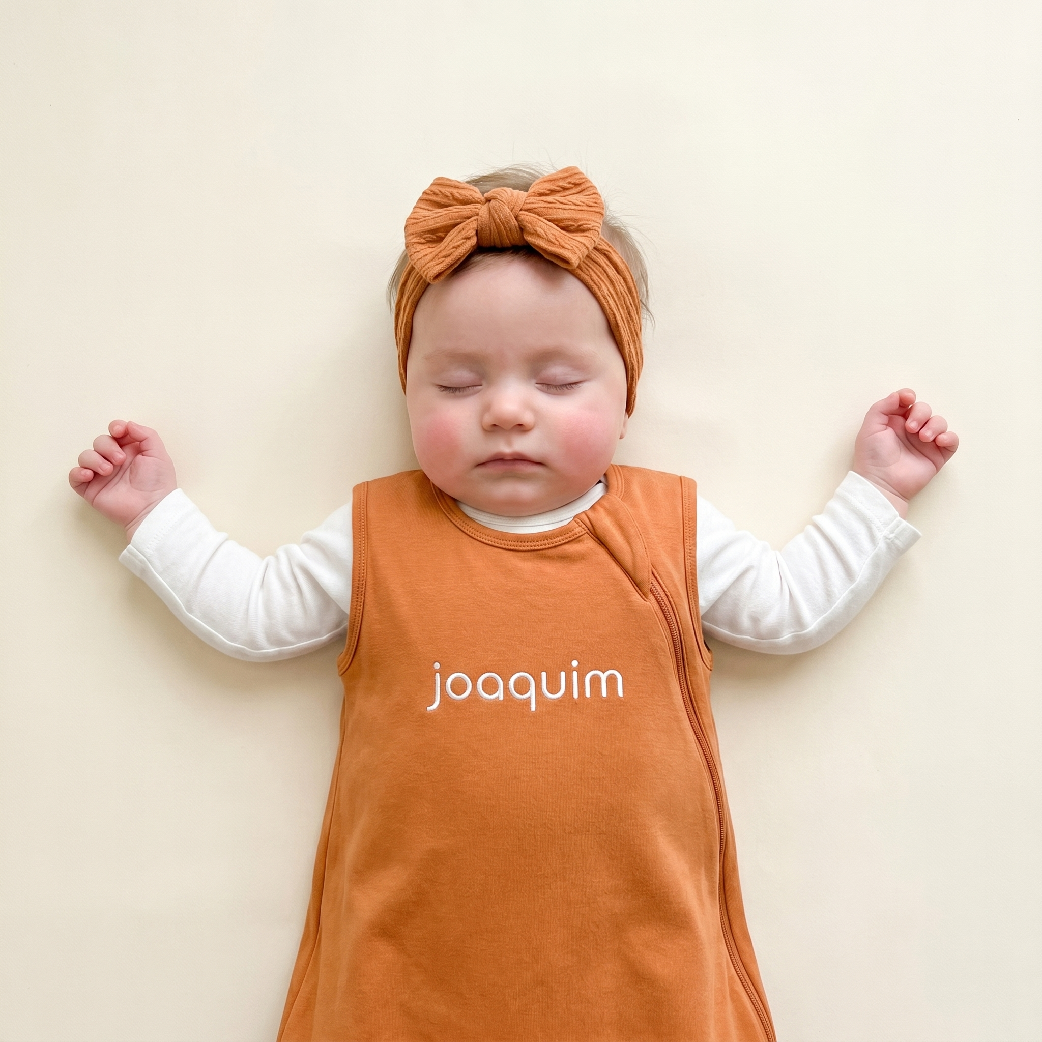 Soft Knit Bow Headband in Brown