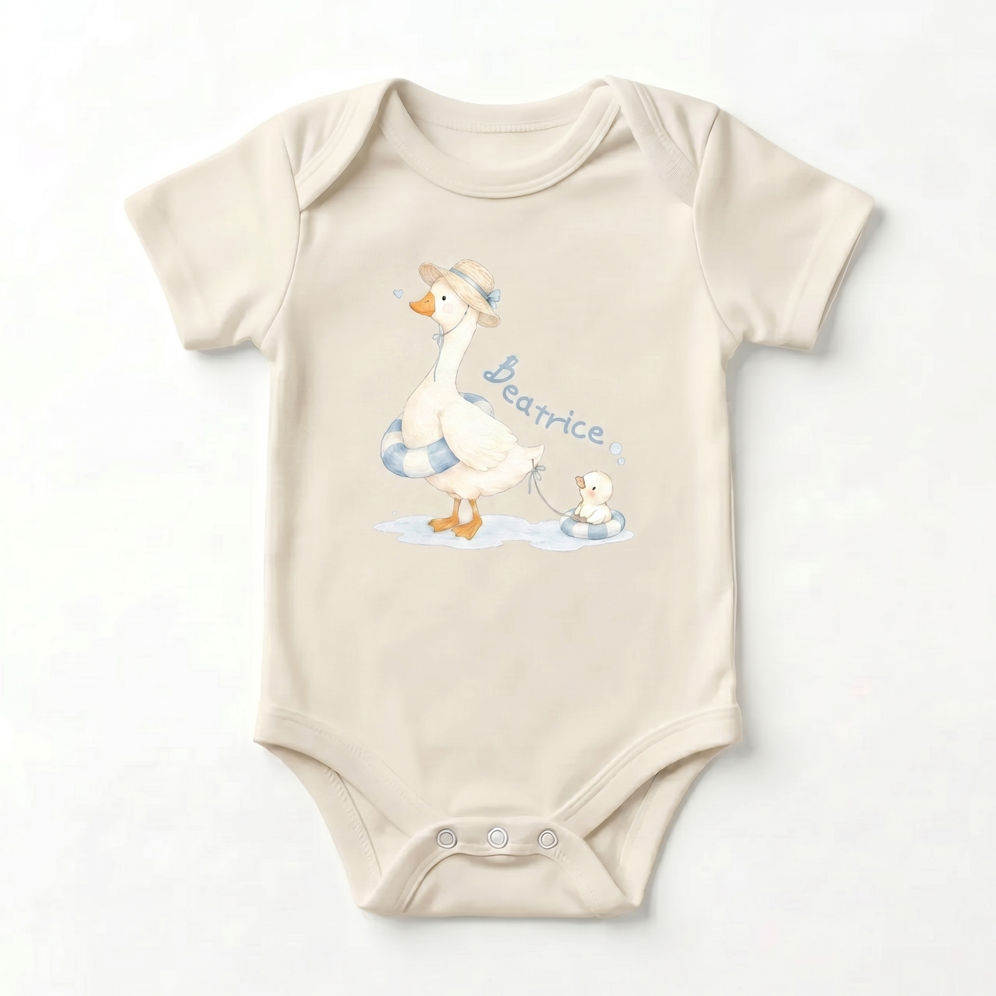 Personalized Graphic Bodysuit in Silly Goose