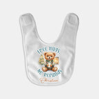 Personalized Bib in Cozy Bear