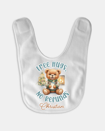 Personalized Bib in Cozy Bear