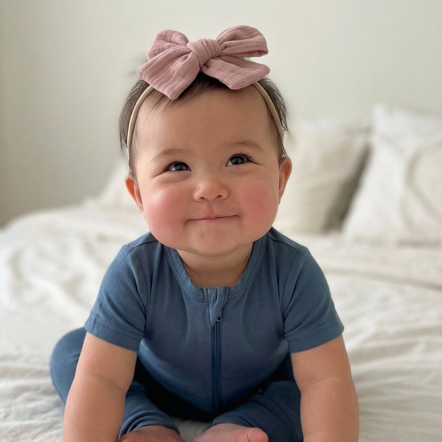 Tiny Bow in Clay