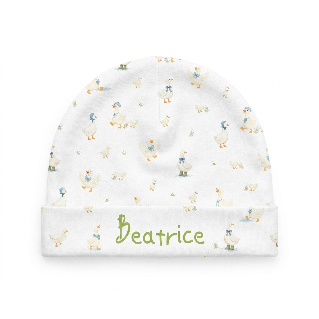 Personalized Beanie in Silly Goose