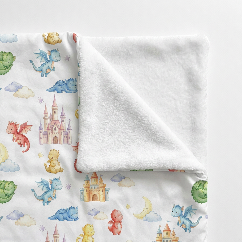Personalized Sleeping Bag in Dragon Kingdom