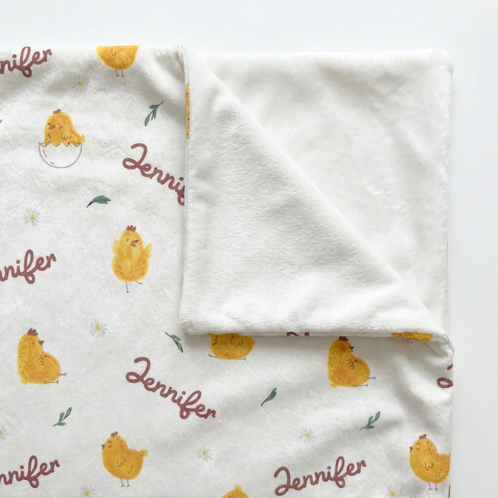 Personalized Sleeping Bag in Little Chick
