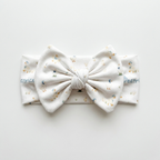 Personalized Bow Headband in Silly Goose