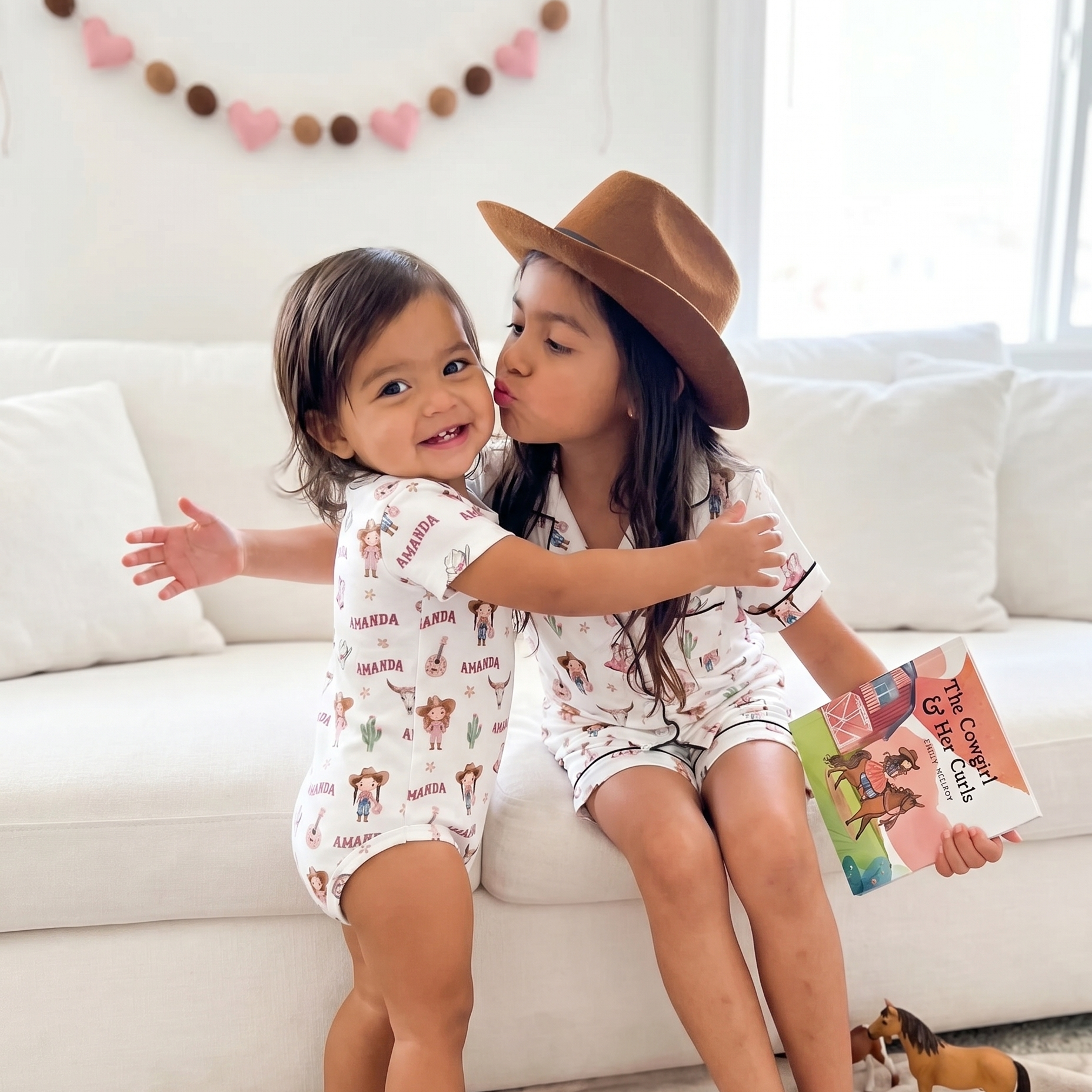 Personalized Bodysuit in Western Girl