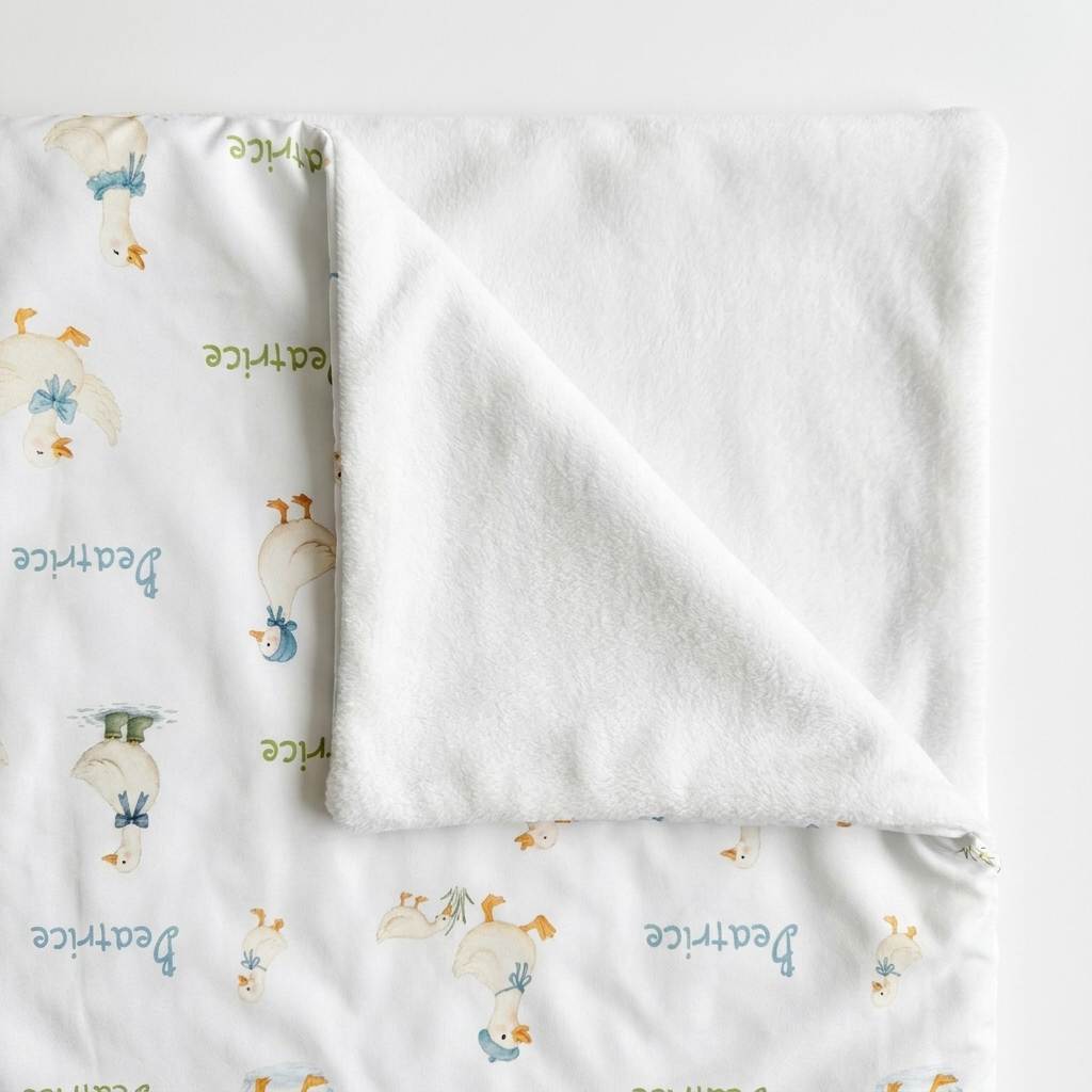 Personalized Sleeping Bag in Silly Goose