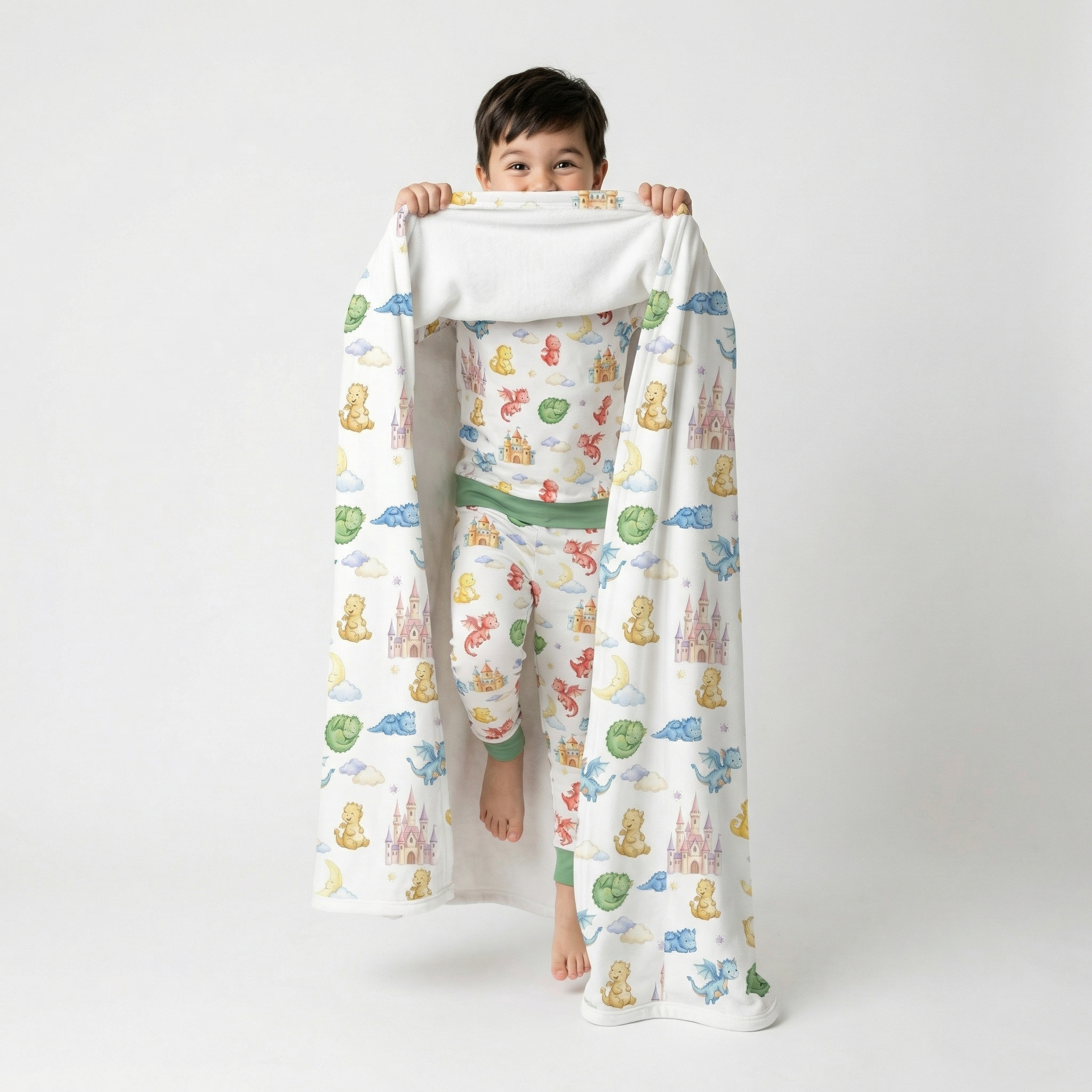 Personalized Blanket in Dragon Kingdom