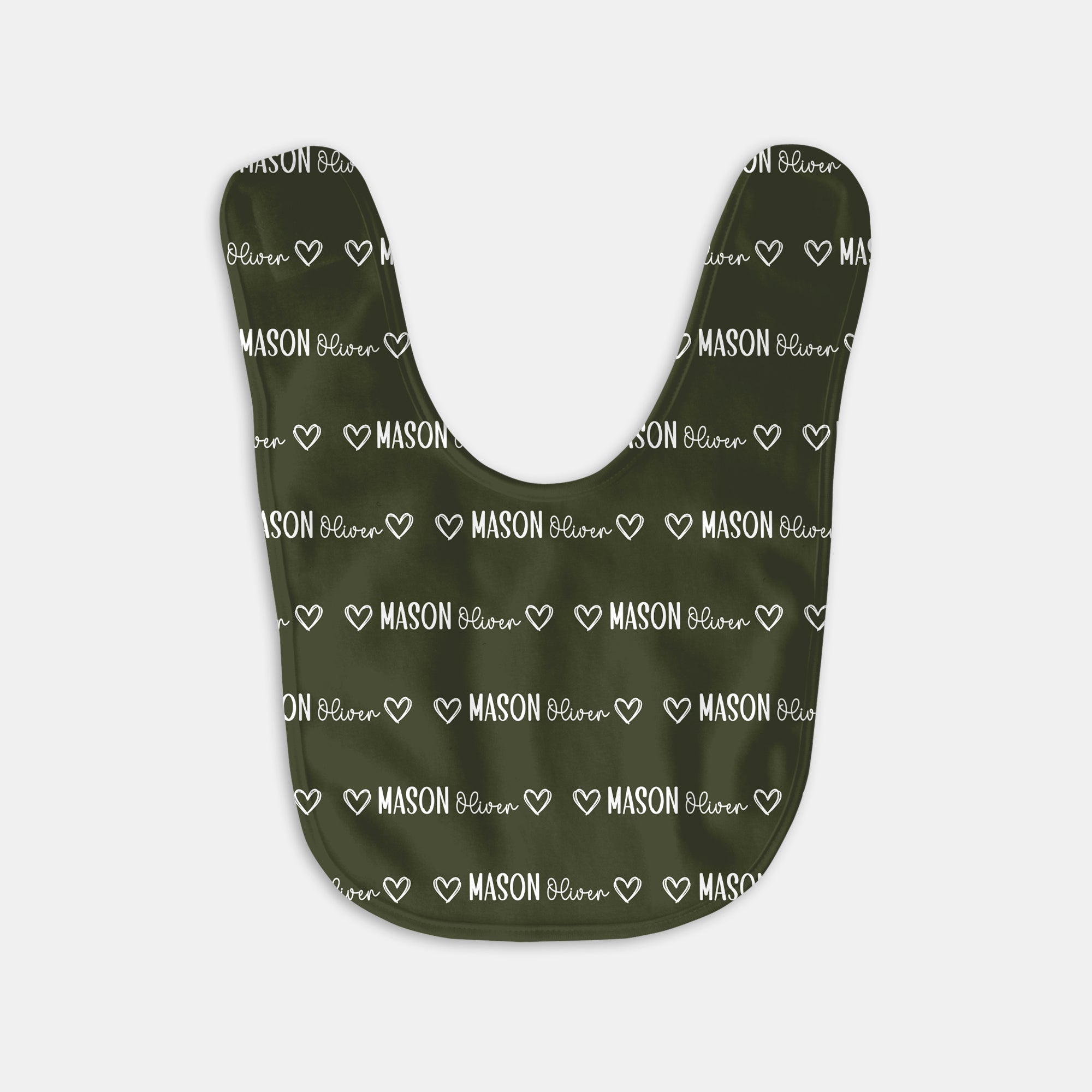 Personalized Bib in Mono Name