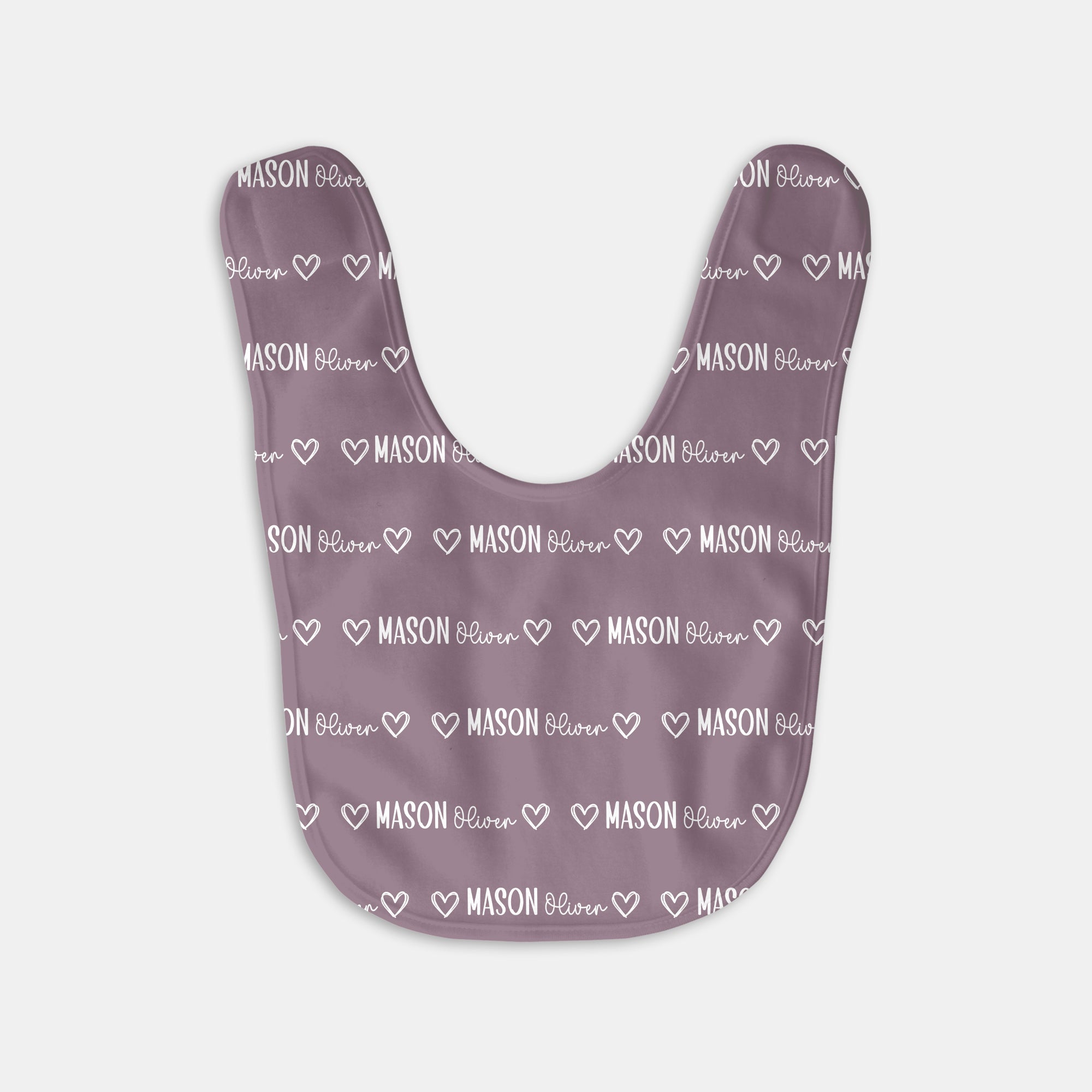Personalized Bib in Mono Name