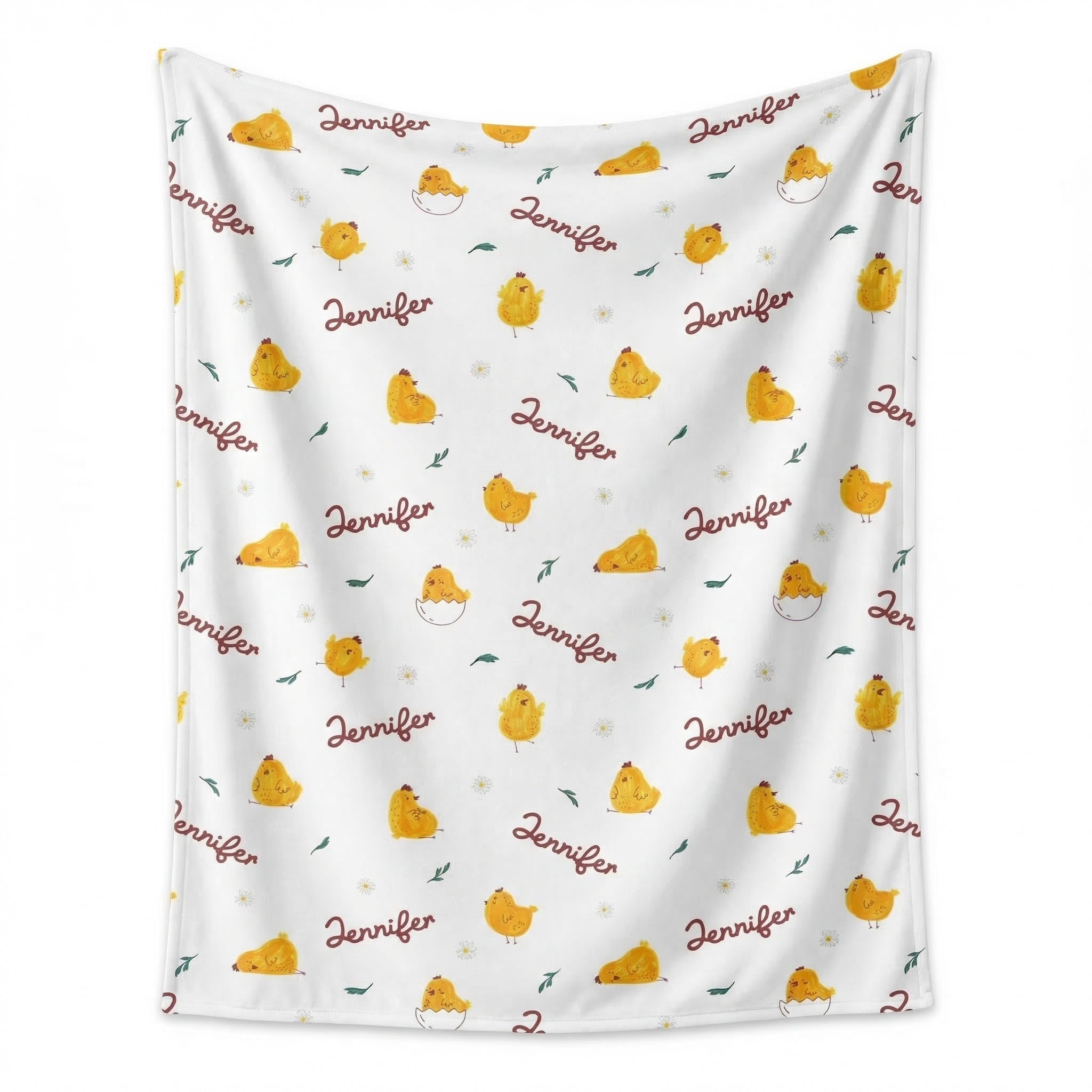 Personalized Swaddle in Little Chick