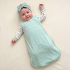 Embroidered Sleep Bag in Light Blue 1.0 TOG