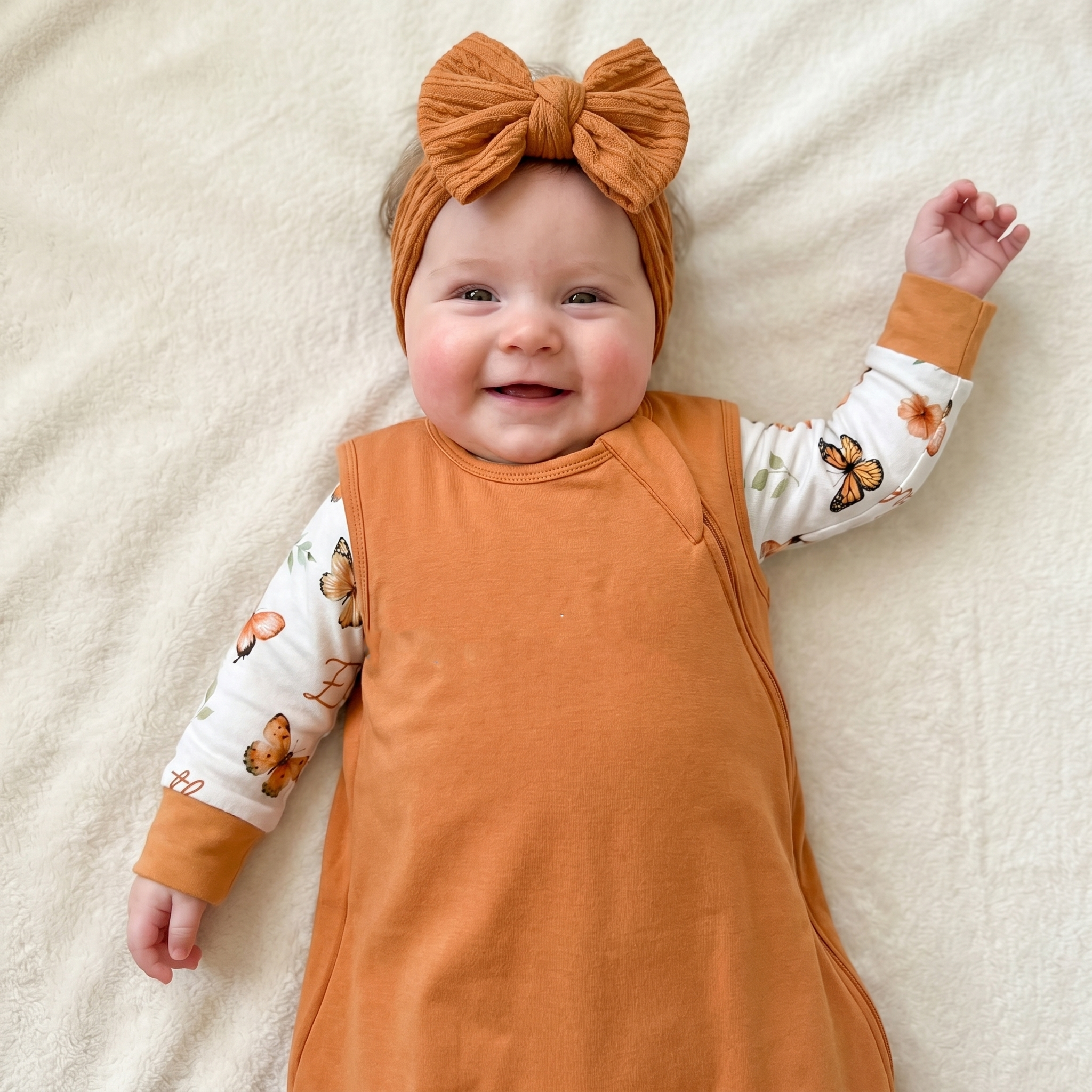 Sleep Bag in Orange 1.0 TOG