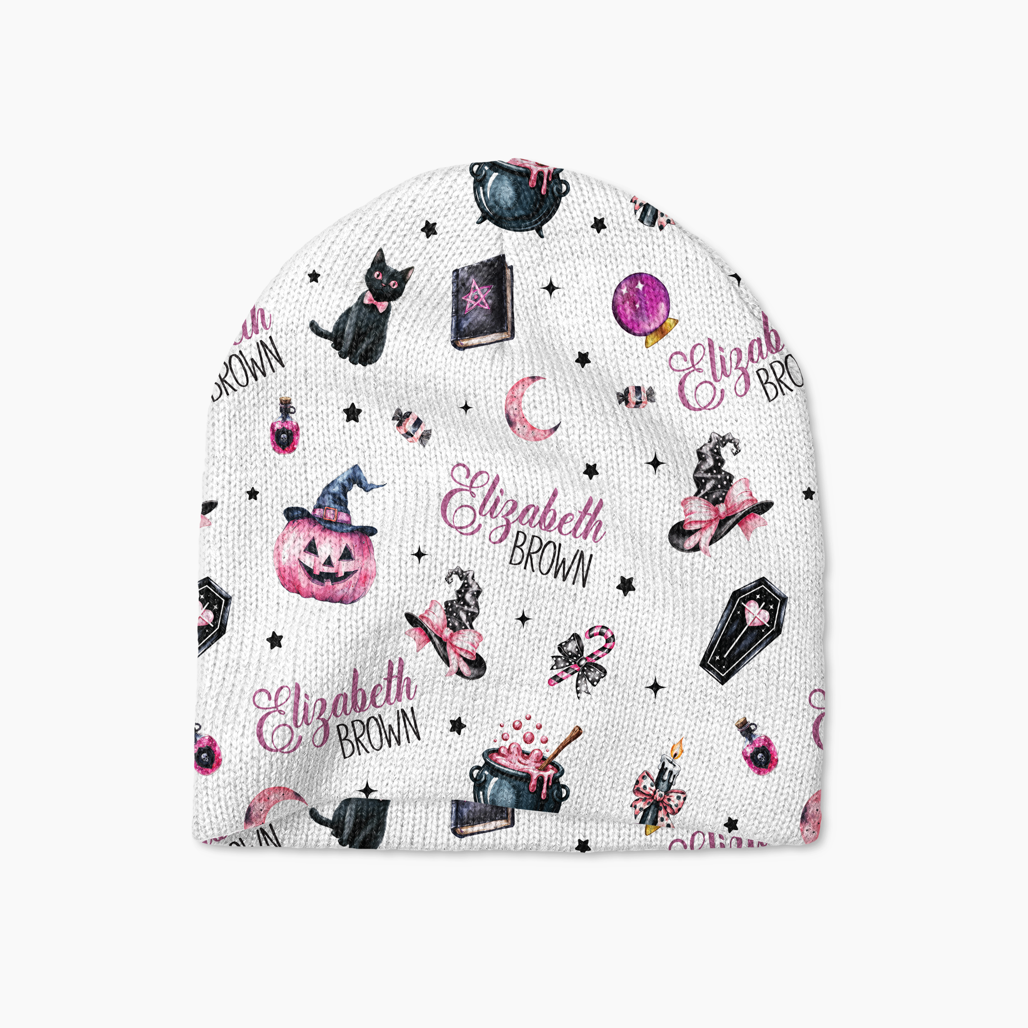 Mystic Lunar Personalized Beanie Hat