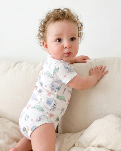 Bodysuit in Sea Animals