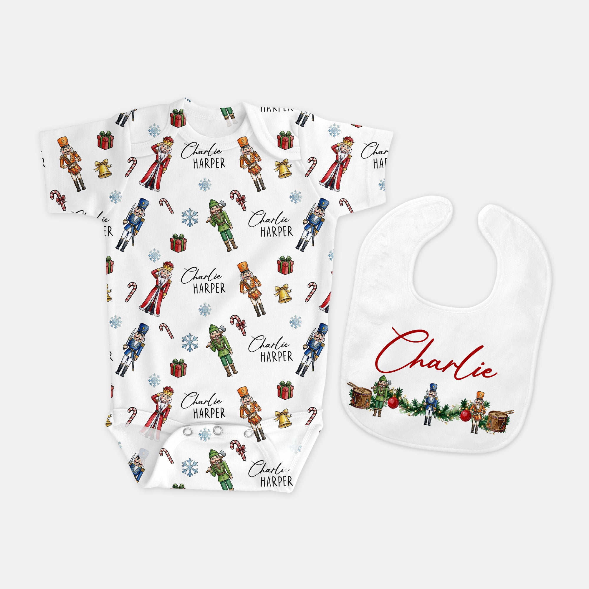 Personalized Bib in Nutcracker