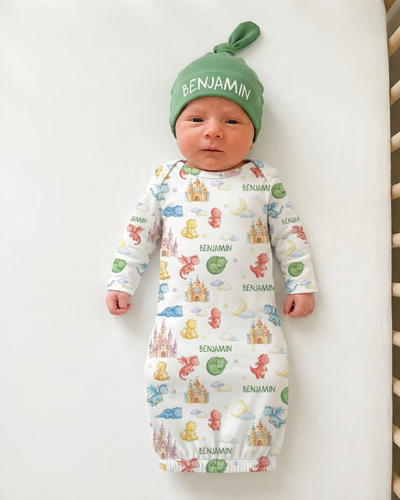 Personalized Sleep Gown in Dragon Kingdom