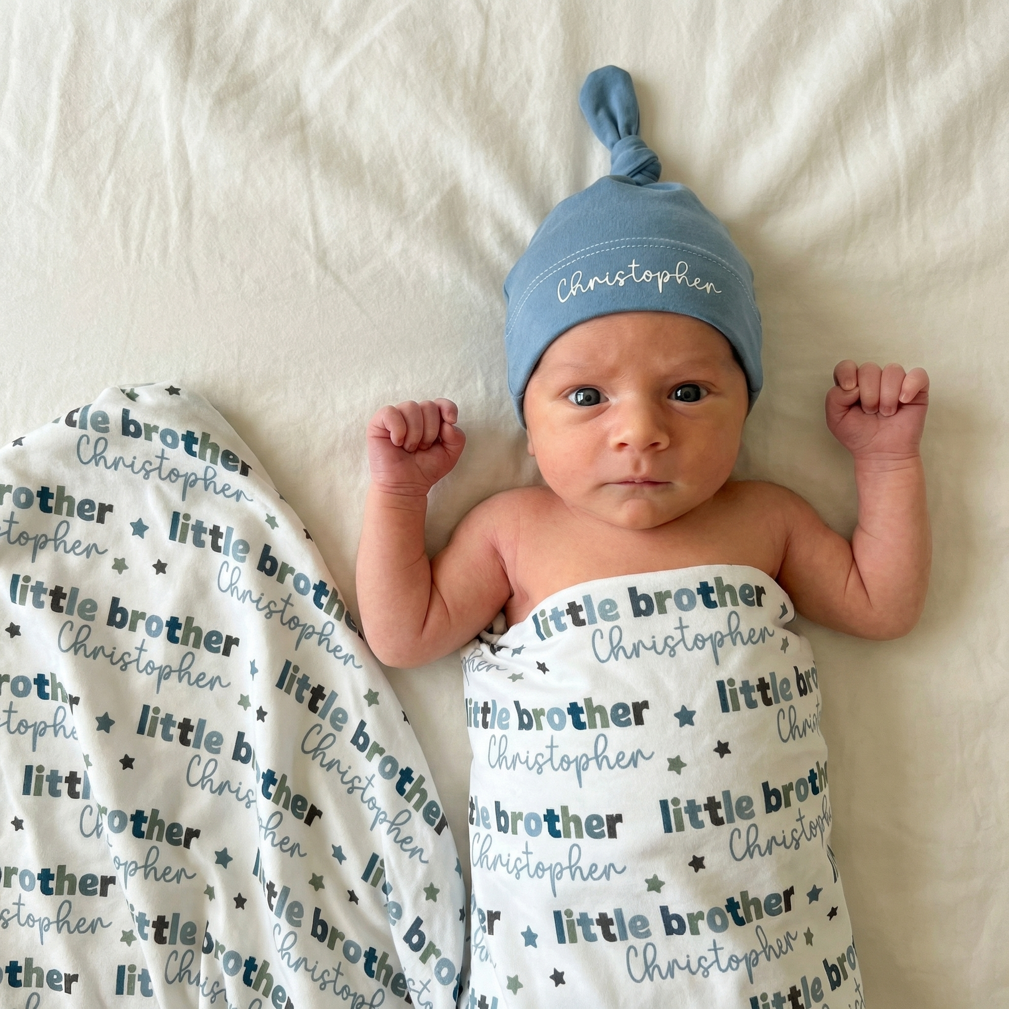 Personalized Swaddle in Little Brother