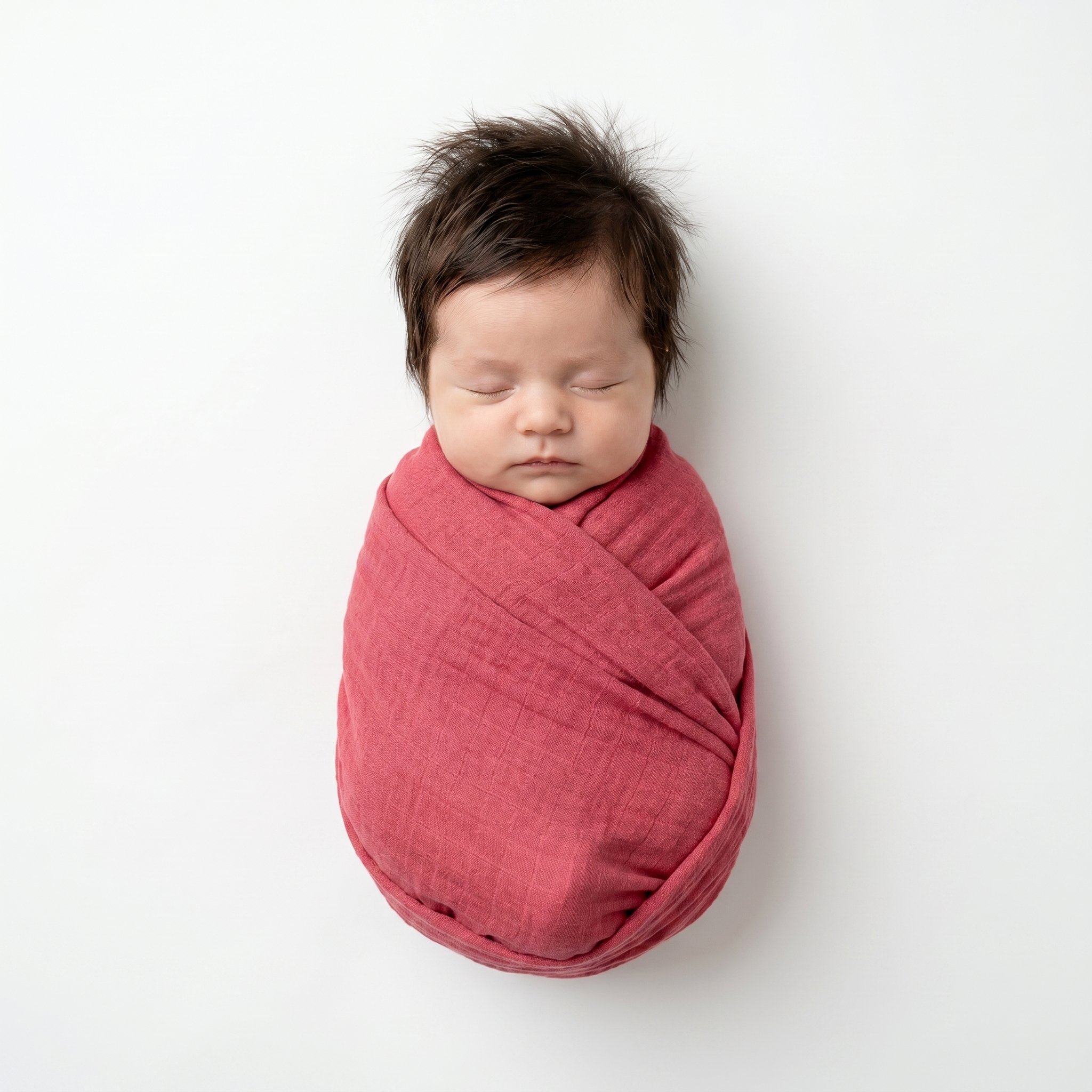 Muslin Swaddle in Dragon Fruit