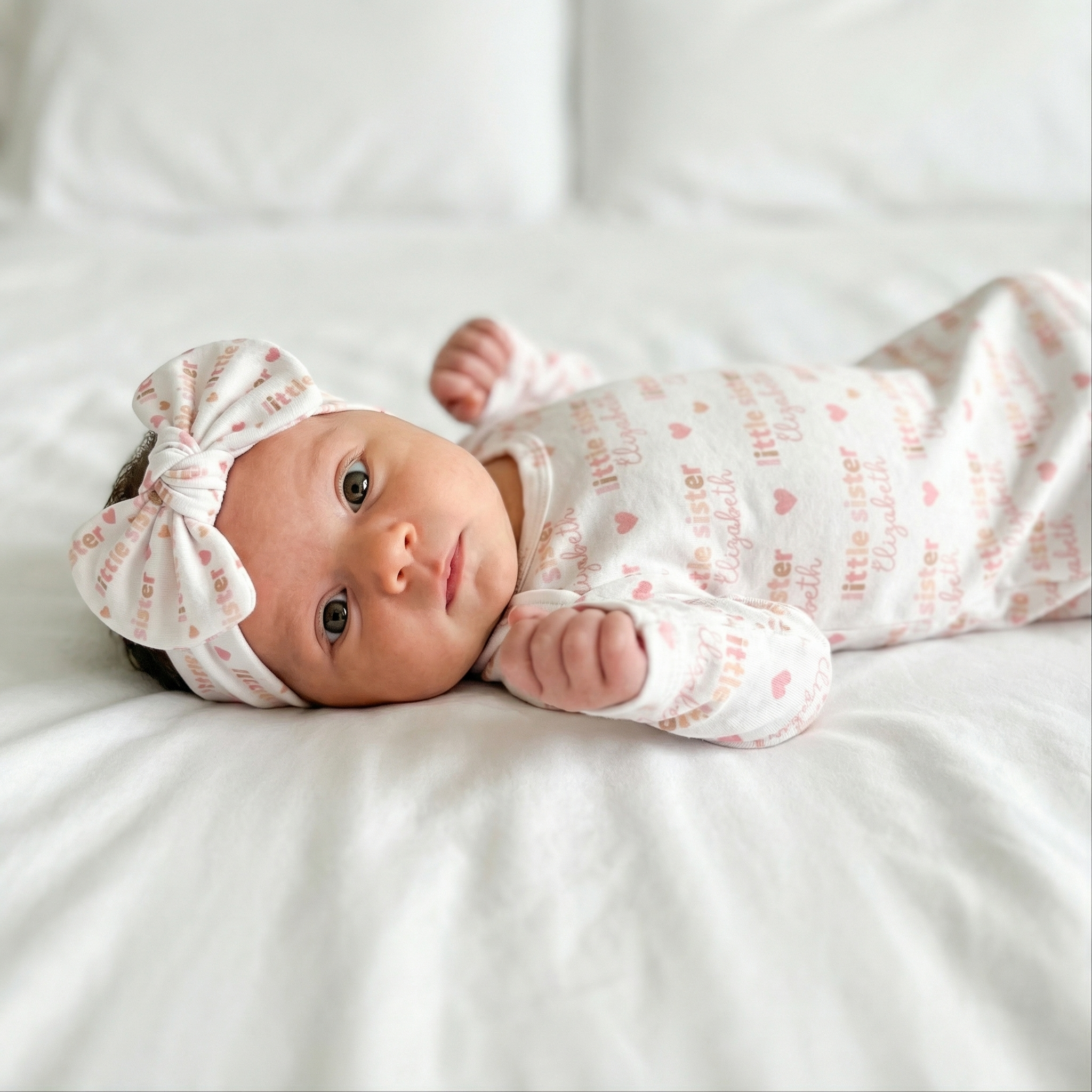 Personalized Sleep Gown in Little Sister