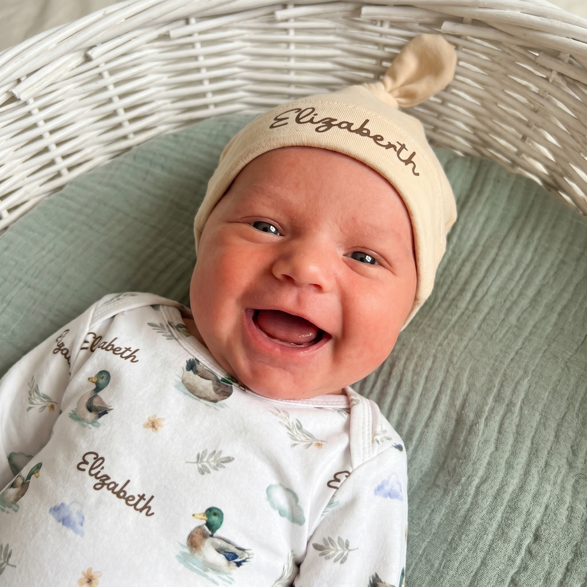 Personalized Sleep Gown in Mallard