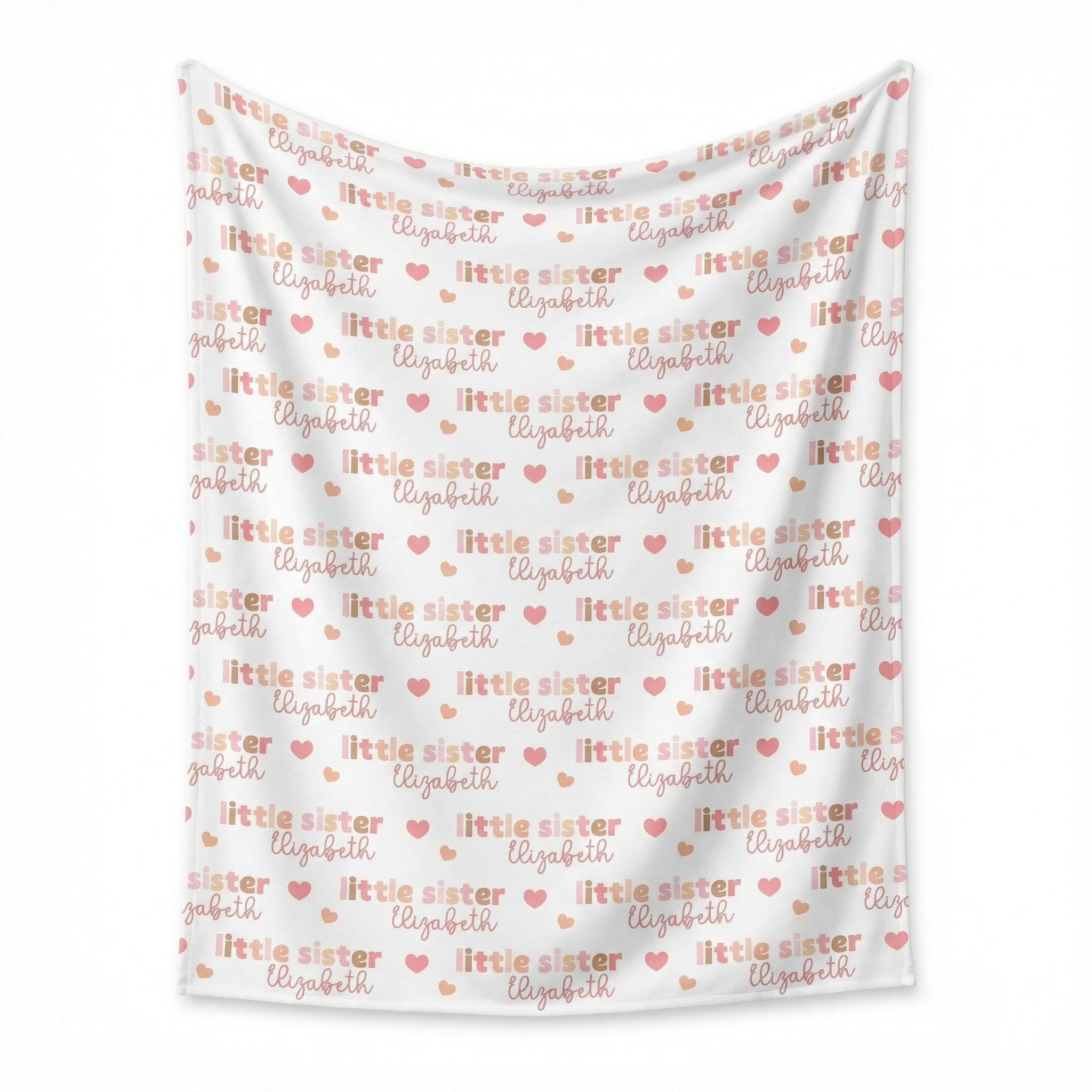 Personalized Swaddle in Little Sister
