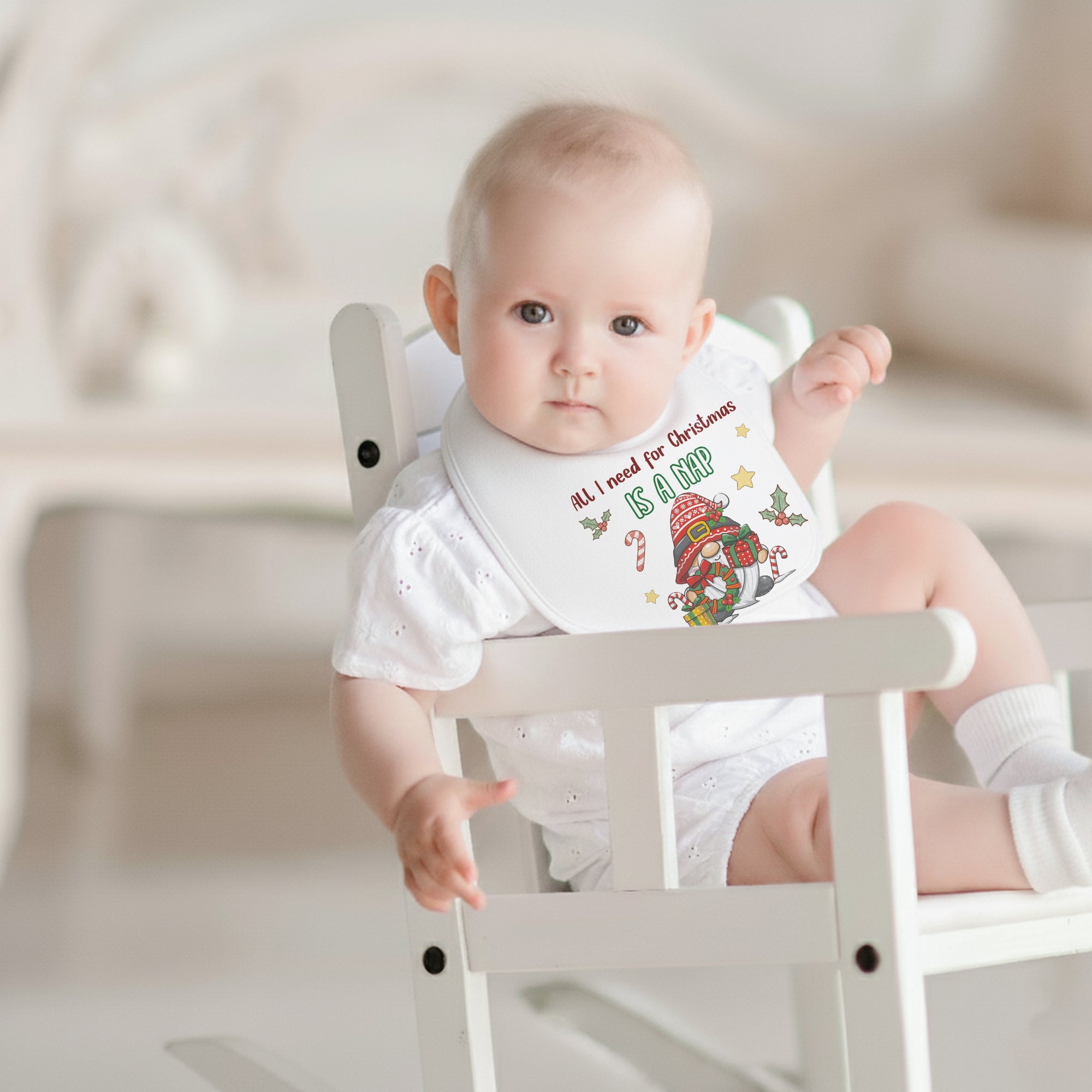 Graphic Bib in All I need for Xmas