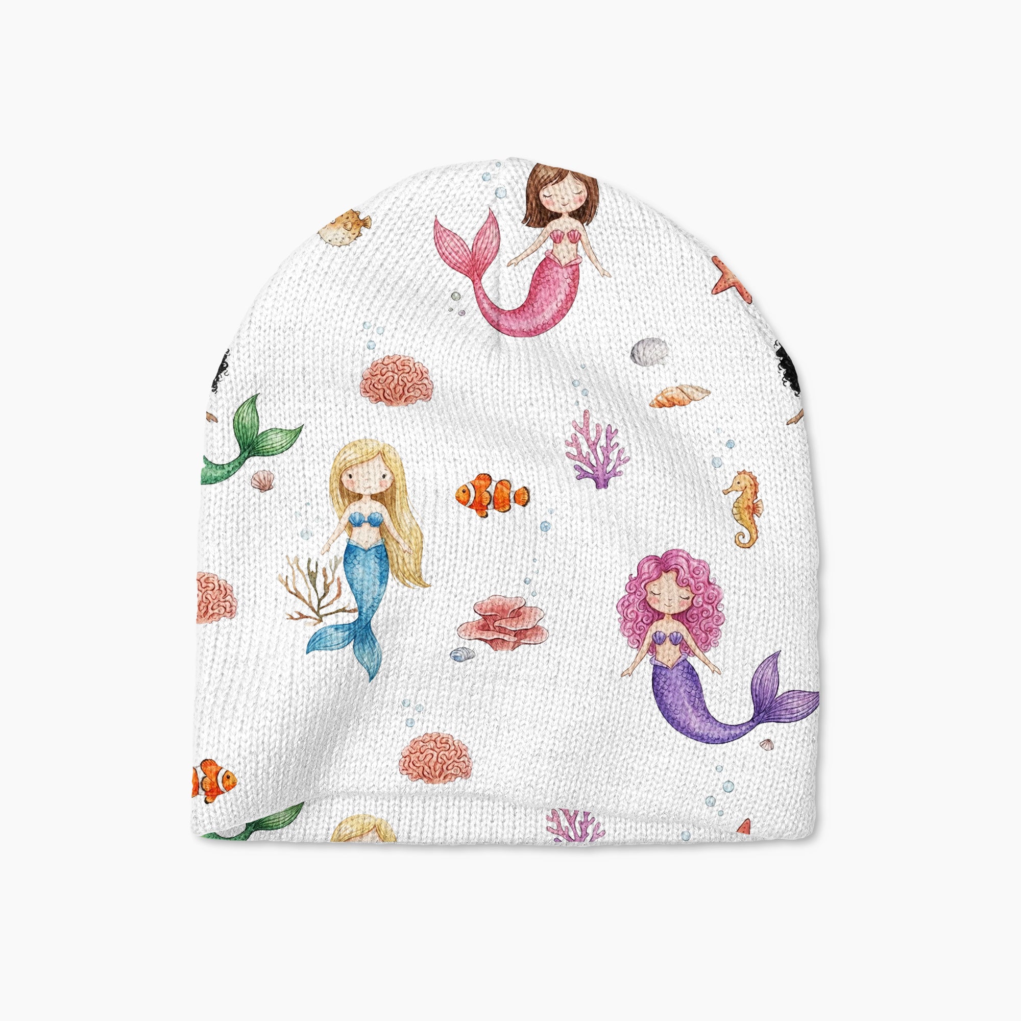 Personalized Beanie in Little Mermaid