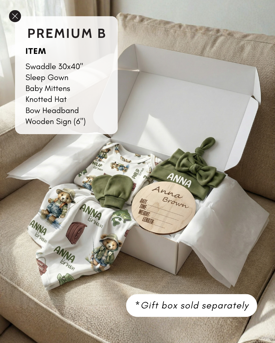 The Ultimate Gift Set in Bear Fishing