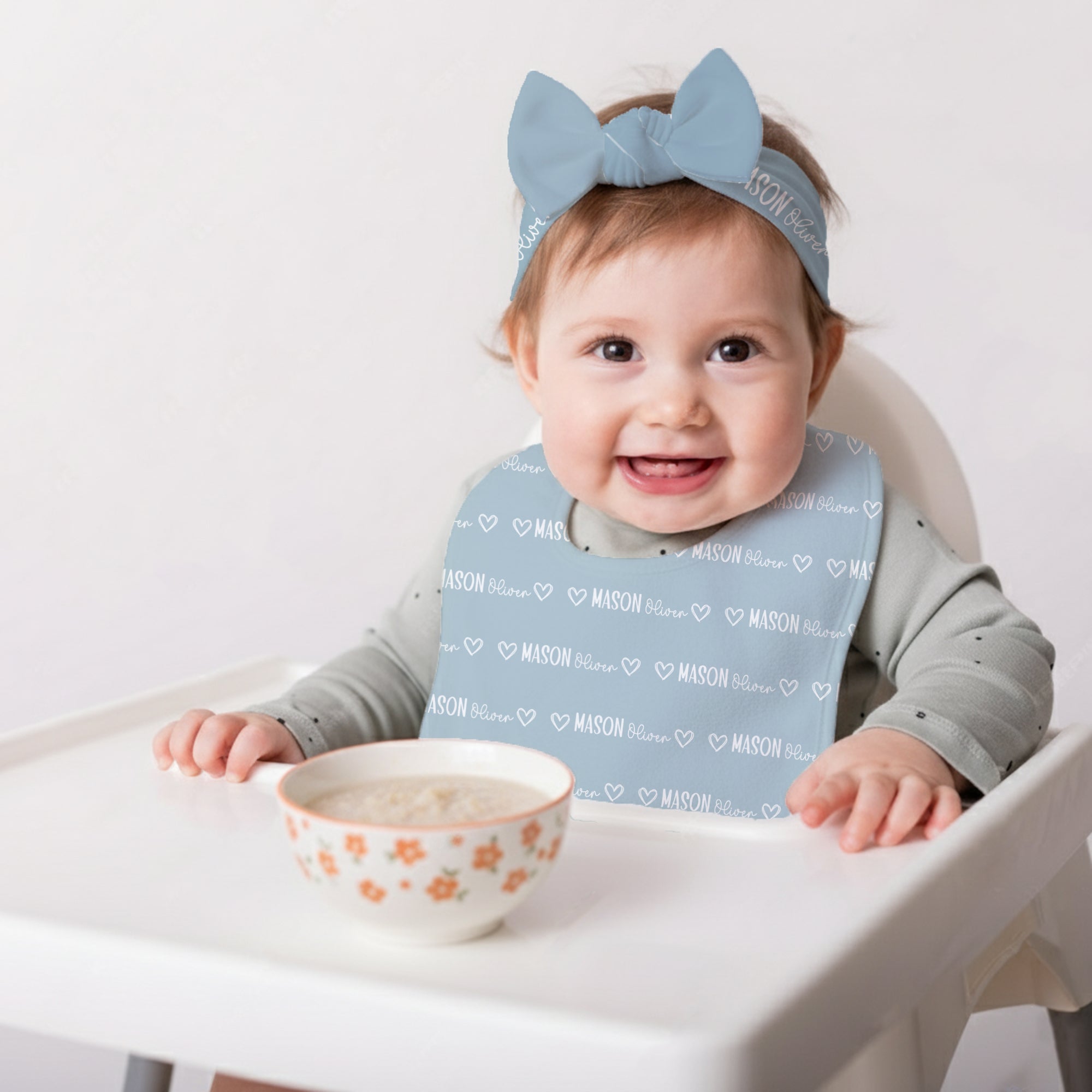 Personalized Bib in Mono Name
