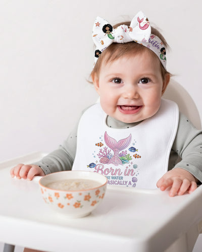 Personalized Bib in Little Mermaid