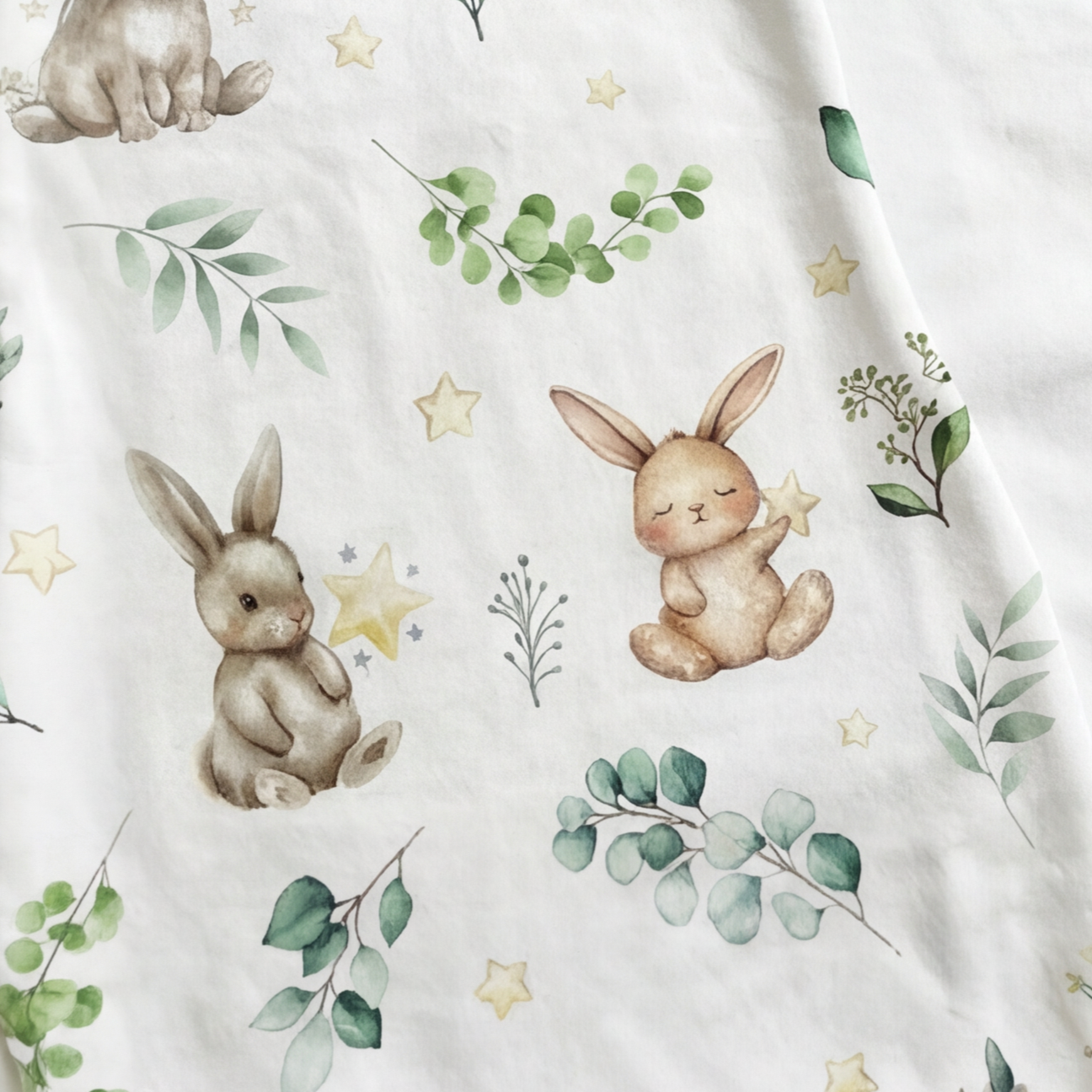 Sleep Gown in Bunny Garden