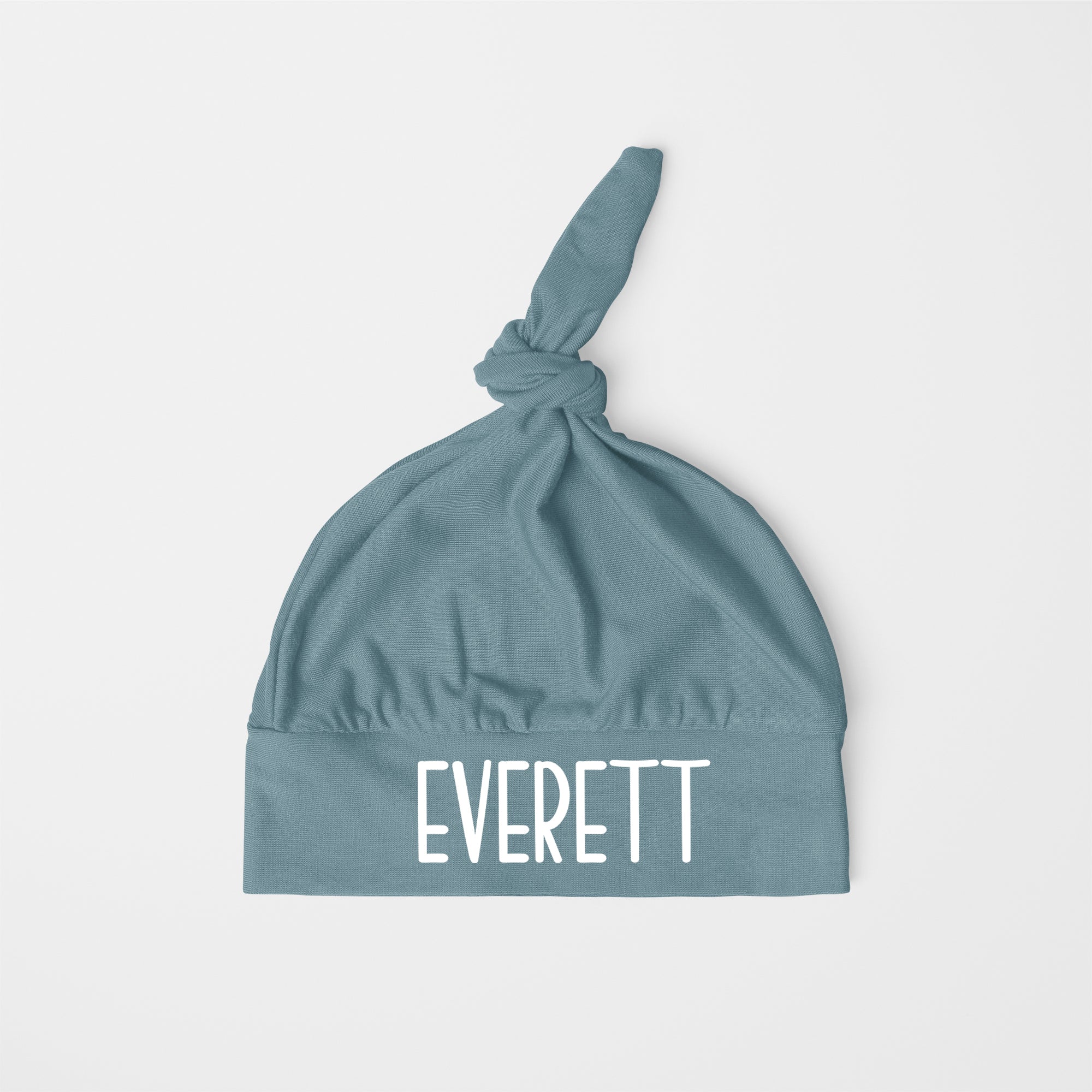 Personalized Knotted Hat in Mono Name