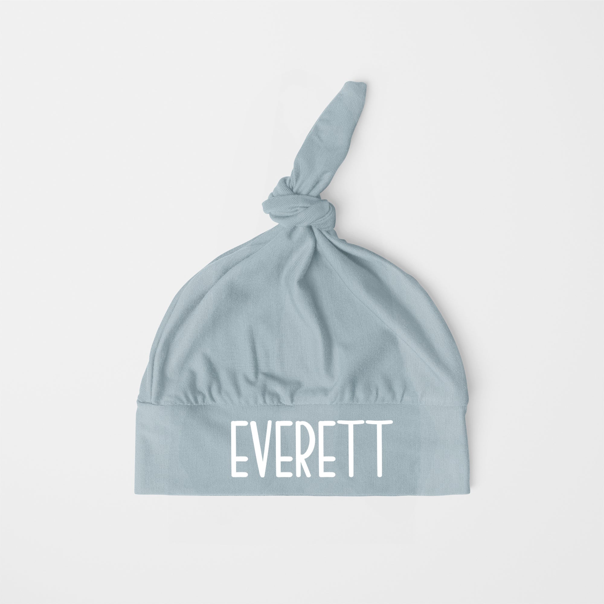 Personalized Knotted Hat in Mono Name