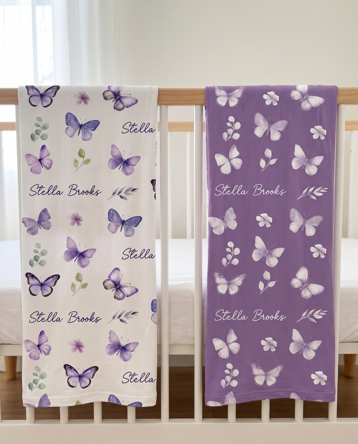 The First Hello Set in Purple Butterfly